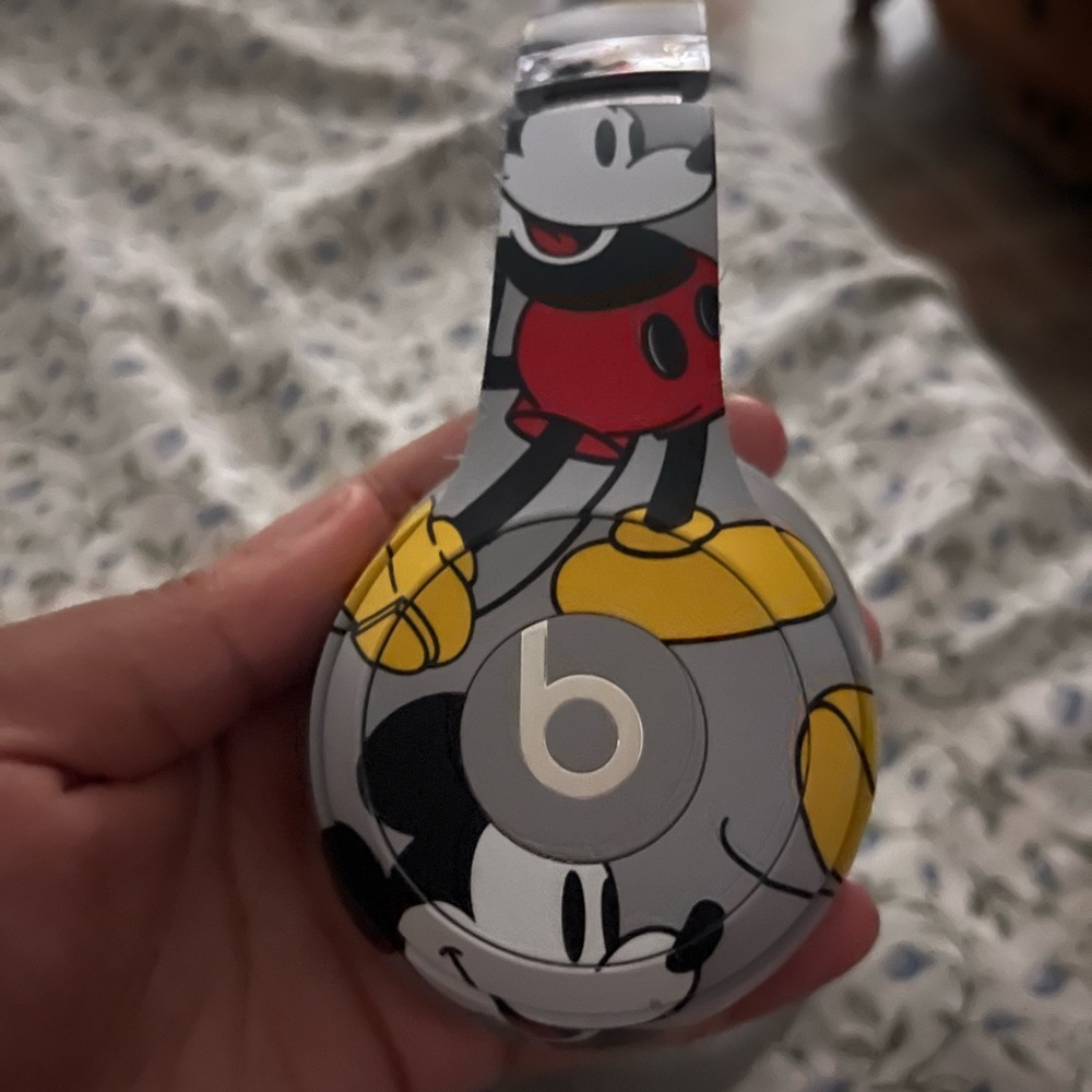 Beats by Dre Mickey Mouse Over-Ear Headphones - Gray and Red